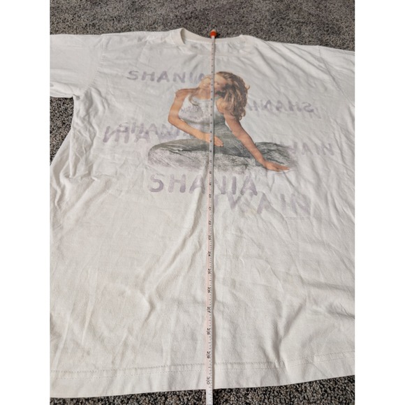 Other - 1998 Shania Twain Graphic T Shirt Men's White Vintage Concert Tour Tee
